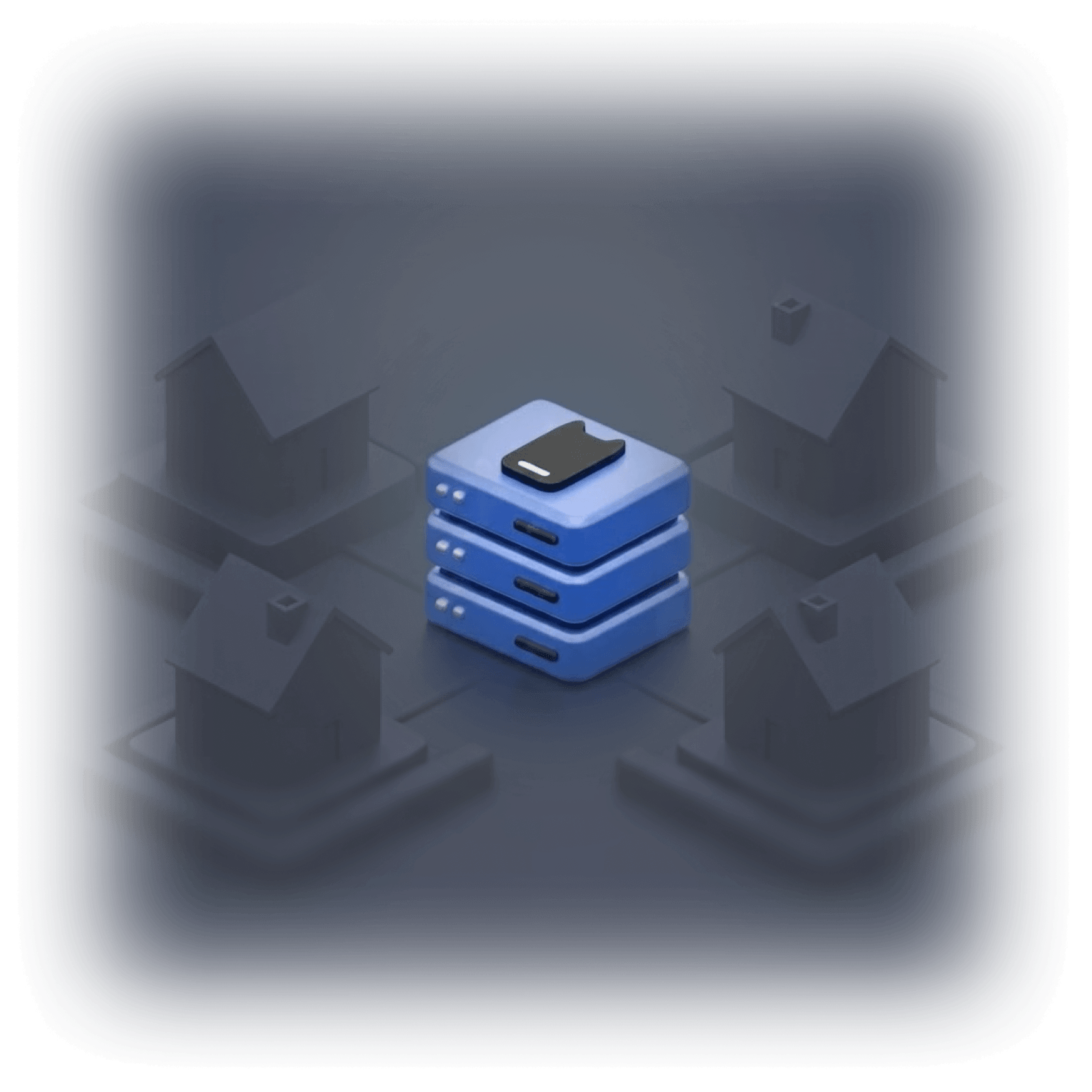 Ilustração de proxies móveis